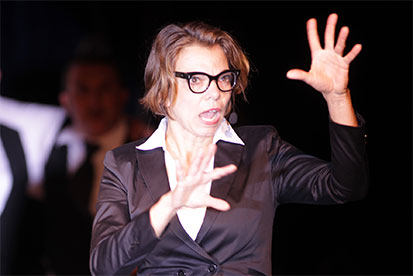 Beim Schauspieltraining