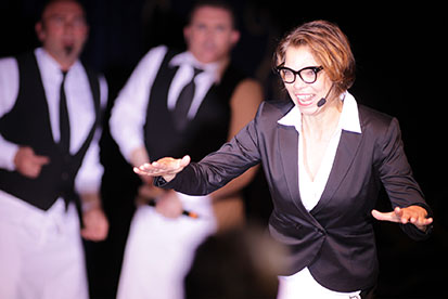 Beim Schauspieltraining