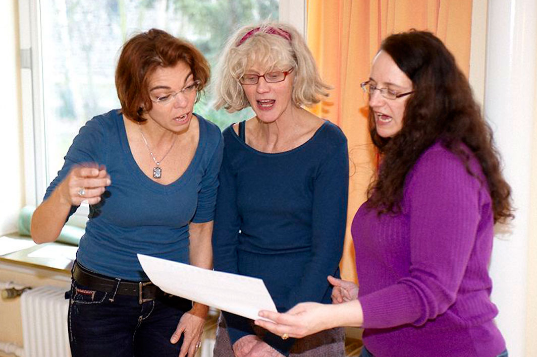 Stimmtraining in der Gruppe